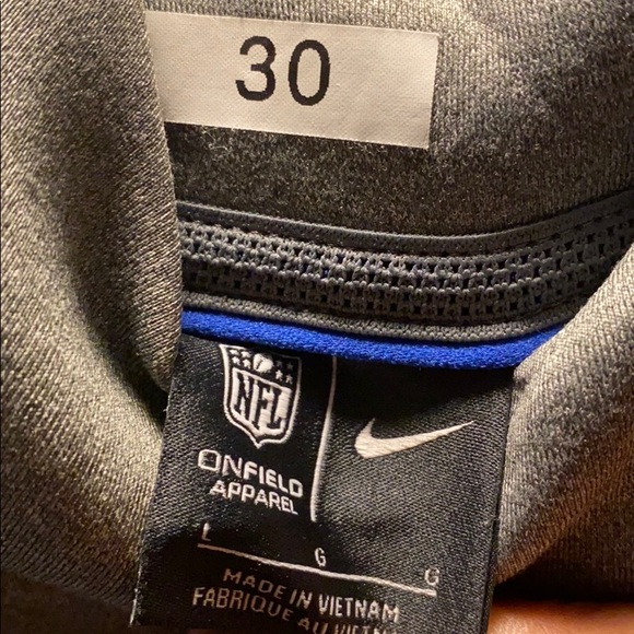 New York Giants Warm-up Suit worn by actual NFL player #30 - Picture 5 of 7